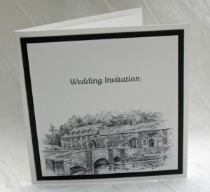 Venue Invitation Folded Card